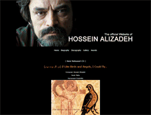Tablet Screenshot of hosseinalizadeh.net